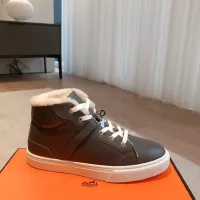 Cheap Hermes High Tops Shoes For Men #1387550 Replica Wholesale [$145.00 USD] [ITEM#1387550] on Replica Hermes High Tops Shoes