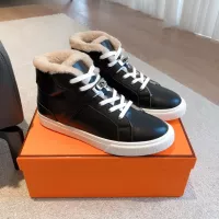 Cheap Hermes High Tops Shoes For Men #1387552 Replica Wholesale [$145.00 USD] [ITEM#1387552] on Replica Hermes High Tops Shoes