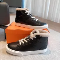 Cheap Hermes High Tops Shoes For Women #1387553 Replica Wholesale [$145.00 USD] [ITEM#1387553] on Replica Hermes High Tops Shoes