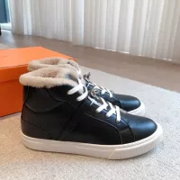 Cheap Hermes High Tops Shoes For Women #1387553 Replica Wholesale [$145.00 USD] [ITEM#1387553] on Replica Hermes High Tops Shoes