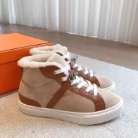 Cheap Hermes High Tops Shoes For Women #1387555 Replica Wholesale [$145.00 USD] [ITEM#1387555] on Replica Hermes High Tops Shoes