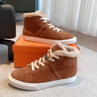 Cheap Hermes High Tops Shoes For Women #1387559 Replica Wholesale [$145.00 USD] [ITEM#1387559] on Replica Hermes High Tops Shoes