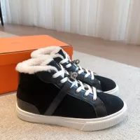 Cheap Hermes High Tops Shoes For Women #1387561 Replica Wholesale [$145.00 USD] [ITEM#1387561] on Replica Hermes High Tops Shoes
