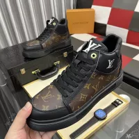 Cheap Louis Vuitton High Tops Shoes For Men #1387673 Replica Wholesale [$85.00 USD] [ITEM#1387673] on Replica Louis Vuitton High Tops Shoes