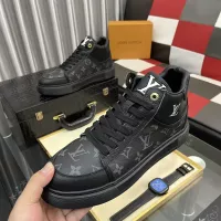 Cheap Louis Vuitton High Tops Shoes For Men #1387674 Replica Wholesale [$85.00 USD] [ITEM#1387674] on Replica Louis Vuitton High Tops Shoes