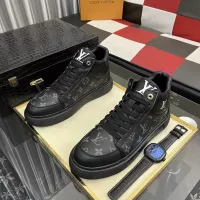Cheap Louis Vuitton High Tops Shoes For Men #1387674 Replica Wholesale [$85.00 USD] [ITEM#1387674] on Replica Louis Vuitton High Tops Shoes