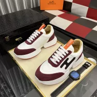 Cheap Hermes Casual Shoes For Men #1387676 Replica Wholesale [$88.00 USD] [ITEM#1387676] on Replica Hermes Casual Shoes