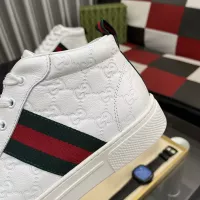 Cheap Gucci High Tops Shoes For Men #1387722 Replica Wholesale [$88.00 USD] [ITEM#1387722] on Replica Gucci High Tops Shoes