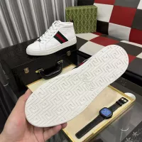 Cheap Gucci High Tops Shoes For Men #1387722 Replica Wholesale [$88.00 USD] [ITEM#1387722] on Replica Gucci High Tops Shoes