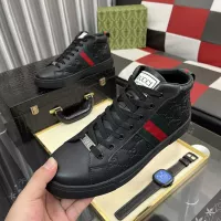 Cheap Gucci High Tops Shoes For Men #1387724 Replica Wholesale [$88.00 USD] [ITEM#1387724] on Replica Gucci High Tops Shoes