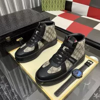 Cheap Gucci High Tops Shoes For Men #1387725 Replica Wholesale [$85.00 USD] [ITEM#1387725] on Replica Gucci High Tops Shoes