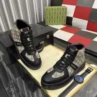 Cheap Gucci High Tops Shoes For Men #1387725 Replica Wholesale [$85.00 USD] [ITEM#1387725] on Replica Gucci High Tops Shoes