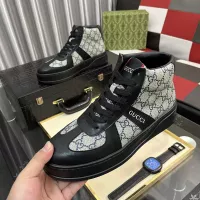 Cheap Gucci High Tops Shoes For Men #1387726 Replica Wholesale [$85.00 USD] [ITEM#1387726] on Replica Gucci High Tops Shoes