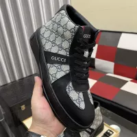 Cheap Gucci High Tops Shoes For Men #1387726 Replica Wholesale [$85.00 USD] [ITEM#1387726] on Replica Gucci High Tops Shoes