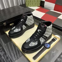 Cheap Gucci High Tops Shoes For Men #1387726 Replica Wholesale [$85.00 USD] [ITEM#1387726] on Replica Gucci High Tops Shoes