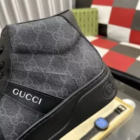 Cheap Gucci High Tops Shoes For Men #1387729 Replica Wholesale [$85.00 USD] [ITEM#1387729] on Replica Gucci High Tops Shoes