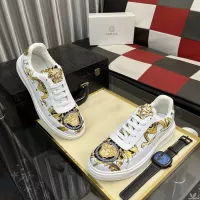Cheap Versace Casual Shoes For Men #1387759 Replica Wholesale [$80.00 USD] [ITEM#1387759] on Replica Versace Casual Shoes