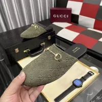 Cheap Gucci Slippers For Men #1387840 Replica Wholesale [$92.00 USD] [ITEM#1387840] on Replica Gucci Slippers