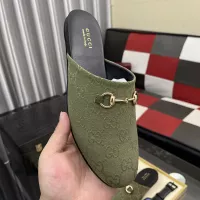 Cheap Gucci Slippers For Men #1387844 Replica Wholesale [$92.00 USD] [ITEM#1387844] on Replica Gucci Slippers