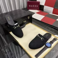 Cheap Gucci Slippers For Men #1387852 Replica Wholesale [$92.00 USD] [ITEM#1387852] on Replica Gucci Slippers