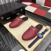 Cheap Gucci Slippers For Men #1387856 Replica Wholesale [$92.00 USD] [ITEM#1387856] on Replica Gucci Slippers