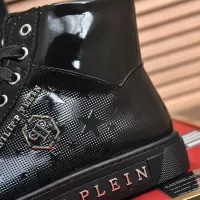 Cheap Philipp Plein PP High Tops Shoes For Men #1387894 Replica Wholesale [$92.00 USD] [ITEM#1387894] on Replica Philipp Plein PP High Tops Shoes