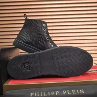Cheap Philipp Plein PP High Tops Shoes For Men #1387903 Replica Wholesale [$92.00 USD] [ITEM#1387903] on Replica Philipp Plein PP High Tops Shoes