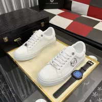 Cheap Philipp Plein PP Casual Shoes For Men #1387925 Replica Wholesale [$80.00 USD] [ITEM#1387925] on Replica Philipp Plein PP Casual Shoes