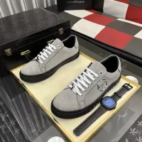 Cheap Philipp Plein PP Casual Shoes For Men #1387926 Replica Wholesale [$80.00 USD] [ITEM#1387926] on Replica Philipp Plein PP Casual Shoes