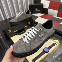 Cheap Philipp Plein PP Casual Shoes For Men #1387928 Replica Wholesale [$80.00 USD] [ITEM#1387928] on Replica Philipp Plein PP Casual Shoes