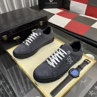 Cheap Philipp Plein PP Casual Shoes For Men #1387930 Replica Wholesale [$80.00 USD] [ITEM#1387930] on Replica Philipp Plein PP Casual Shoes