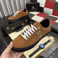 Cheap Philipp Plein PP Casual Shoes For Men #1387932 Replica Wholesale [$80.00 USD] [ITEM#1387932] on Replica Philipp Plein PP Casual Shoes