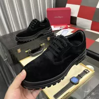 Cheap Salvatore Ferragamo Leather Shoes For Men #1387948 Replica Wholesale [$118.00 USD] [ITEM#1387948] on Replica Salvatore Ferragamo Leather Shoes