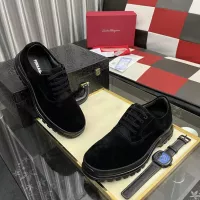Cheap Salvatore Ferragamo Leather Shoes For Men #1387948 Replica Wholesale [$118.00 USD] [ITEM#1387948] on Replica Salvatore Ferragamo Leather Shoes