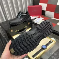 Cheap Salvatore Ferragamo Leather Shoes For Men #1387951 Replica Wholesale [$118.00 USD] [ITEM#1387951] on Replica Salvatore Ferragamo Leather Shoes