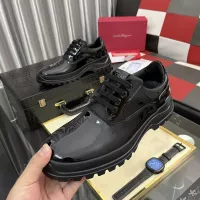 Cheap Salvatore Ferragamo Leather Shoes For Men #1387955 Replica Wholesale [$118.00 USD] [ITEM#1387955] on Replica Salvatore Ferragamo Leather Shoes