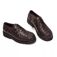 Cheap Bottega Veneta BV Leather Shoes For Men #1387966 Replica Wholesale [$145.00 USD] [ITEM#1387966] on Replica Bottega Veneta BV Leather Shoes