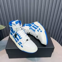 Cheap Amiri High Tops Shoes For Men #1387992 Replica Wholesale [$112.00 USD] [ITEM#1387992] on Replica Amiri High Tops Shoes