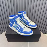 Cheap Amiri High Tops Shoes For Women #1387999 Replica Wholesale [$112.00 USD] [ITEM#1387999] on Replica Amiri High Tops Shoes