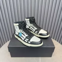Cheap Amiri High Tops Shoes For Women #1388001 Replica Wholesale [$112.00 USD] [ITEM#1388001] on Replica Amiri High Tops Shoes