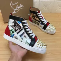 Cheap Christian Louboutin High Top Shoes For Women #1388024 Replica Wholesale [$96.00 USD] [ITEM#1388024] on Replica Christian Louboutin High Top Shoes