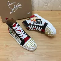 Cheap Christian Louboutin High Top Shoes For Women #1388024 Replica Wholesale [$96.00 USD] [ITEM#1388024] on Replica Christian Louboutin High Top Shoes