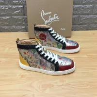 Cheap Christian Louboutin High Top Shoes For Men #1388027 Replica Wholesale [$96.00 USD] [ITEM#1388027] on Replica Christian Louboutin High Top Shoes