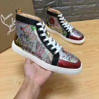 Cheap Christian Louboutin High Top Shoes For Women #1388028 Replica Wholesale [$96.00 USD] [ITEM#1388028] on Replica Christian Louboutin High Top Shoes