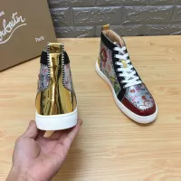 Cheap Christian Louboutin High Top Shoes For Women #1388028 Replica Wholesale [$96.00 USD] [ITEM#1388028] on Replica Christian Louboutin High Top Shoes