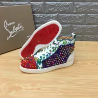 Cheap Christian Louboutin High Top Shoes For Women #1388031 Replica Wholesale [$96.00 USD] [ITEM#1388031] on Replica Christian Louboutin High Top Shoes
