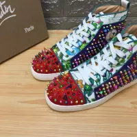 Cheap Christian Louboutin High Top Shoes For Women #1388031 Replica Wholesale [$96.00 USD] [ITEM#1388031] on Replica Christian Louboutin High Top Shoes