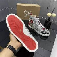 Cheap Christian Louboutin High Top Shoes For Women #1388035 Replica Wholesale [$96.00 USD] [ITEM#1388035] on Replica Christian Louboutin High Top Shoes