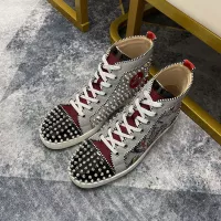 Cheap Christian Louboutin High Top Shoes For Women #1388035 Replica Wholesale [$96.00 USD] [ITEM#1388035] on Replica Christian Louboutin High Top Shoes