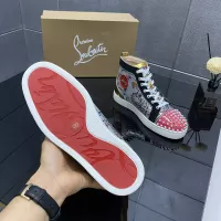 Cheap Christian Louboutin High Top Shoes For Men #1388037 Replica Wholesale [$96.00 USD] [ITEM#1388037] on Replica Christian Louboutin High Top Shoes
